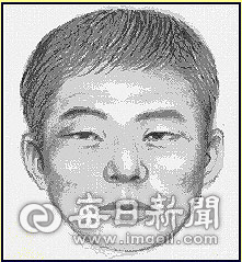 2008년 6월 26일 대구 달성경찰서가 허은정(11) 양 납치·피살 사건의 범인으로 추정되는 인물의 몽타주를 배포했다. 매일신문DB