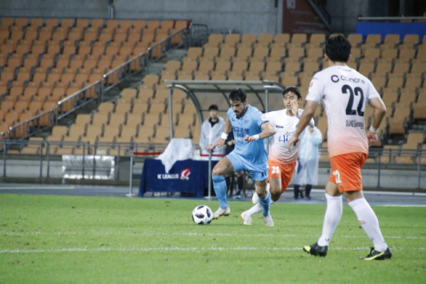 지난 26일 강원전에서 대구FC 세징야가 선제골을 넣고 있다. 대구FC 제공