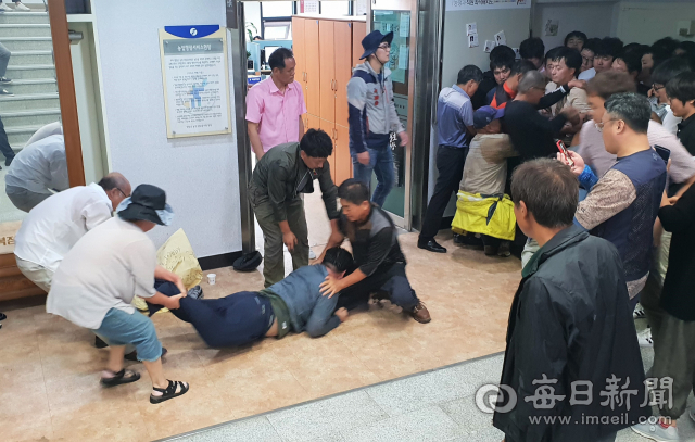 7일 영양군이 석보면 삼의리 일대 풍력사업을 위해 