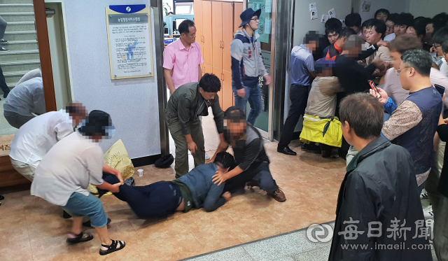 영양군이 석보면 삼의리 일대 풍력사업을 위해 