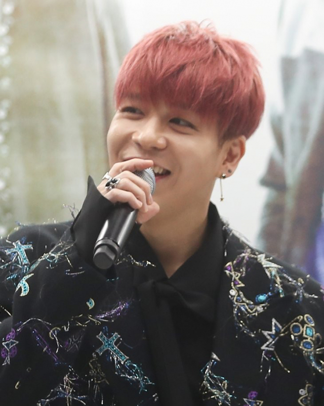 그룹 젝스키스의 강성훈. 연합뉴스