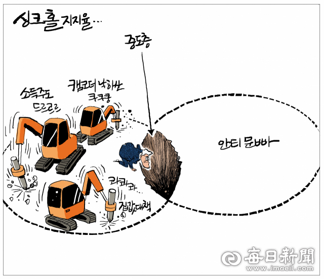 매일희평.김경수화백