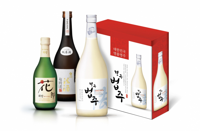 경주법주 추석선물세트. (주)경주법주 제공