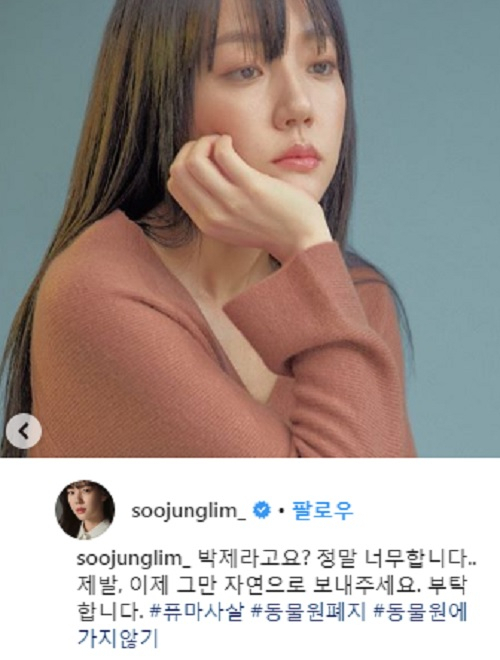 사진. 임수정 sns