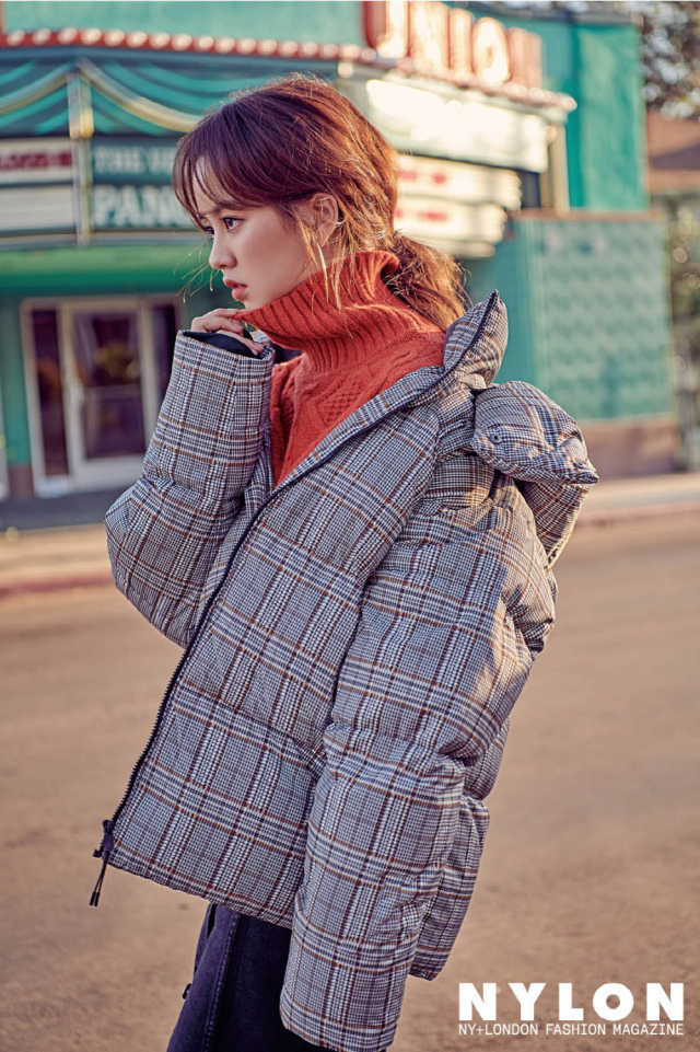 사진. 패션 매거진 나일론