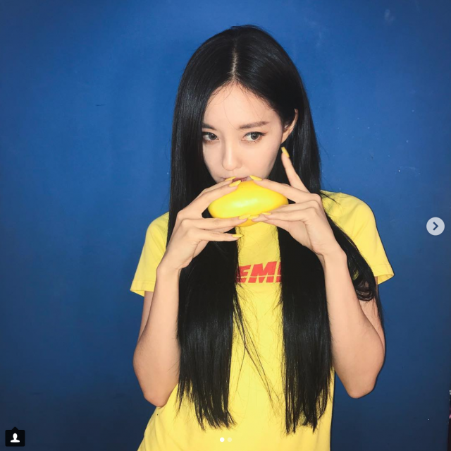 효민이 세번째 솔로 앨범 망고로 컴백 / 사진출처 : 효민instagram 캡쳐