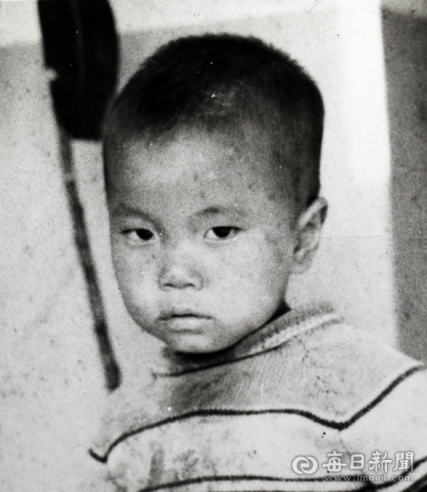 스웨덴 입양인 백성도 씨의 유년 시절 모습. 백성도 씨 제공.