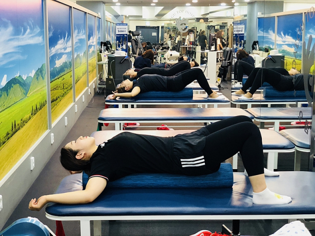 경북도체육회 전담치료병원인 으뜸병원은 지난 8월 27일부터 컬링 국가대표팀의 치료를 전담하고 있다. 제공 으뜸병원