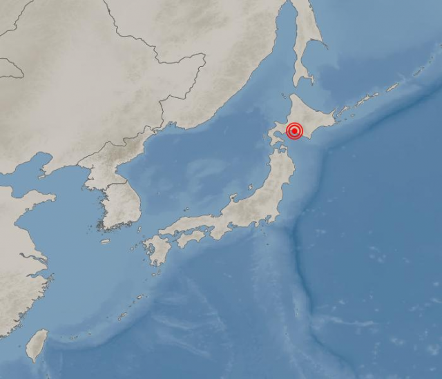 일본 훗카이도 또 지진 