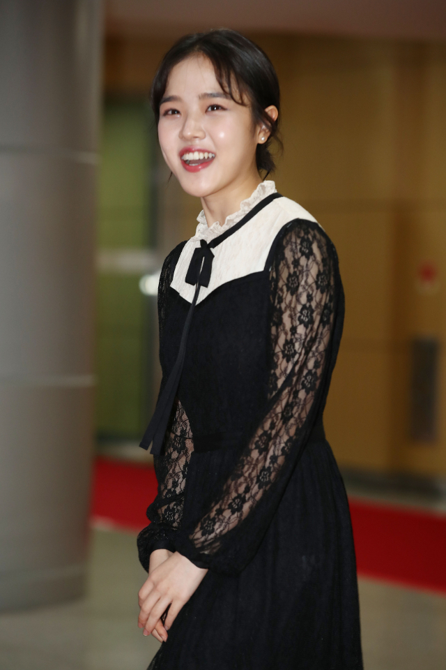배우 김향기가 5일 오후 부산 해운대구 벡스코 오디토리움에서 열린 
