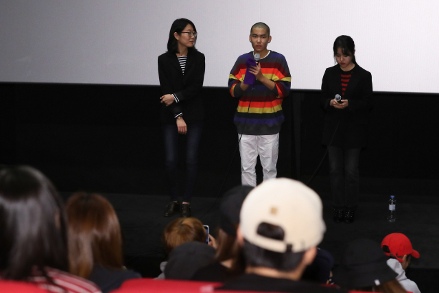 제23회 부산국제영화제가 진행중인 10일 오후 부산 해운대구 영화의전당 소극장에서 열린 영화 