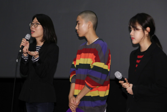 제23회 부산국제영화제가 진행중인 10일 오후 부산 해운대구 영화의전당 소극장에서 열린 영화 