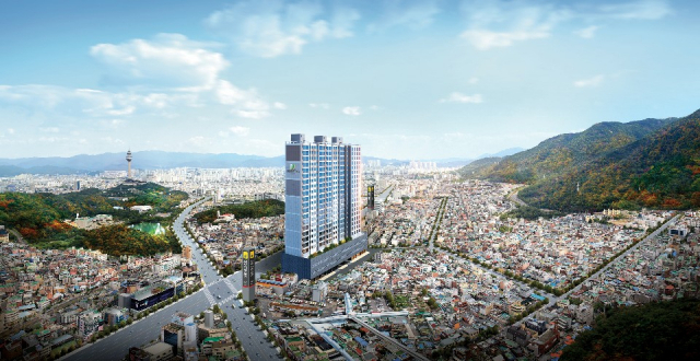 앞산 삼정그린코아 트라이시티. 삼정기업 제공