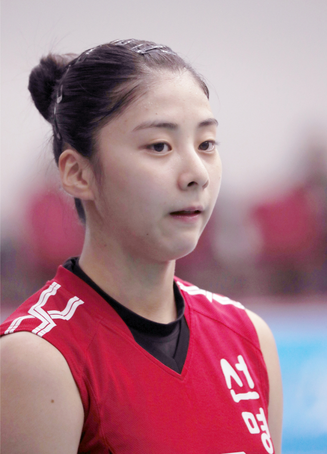 GS칼텍스의 지명을 받은 선명여고(경남) 박혜민. 연합뉴스