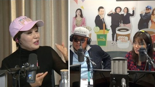 연예인 기부 1위로 알려진 가수 하춘화(왼쪽). 보이는 라디오 화면 캡처