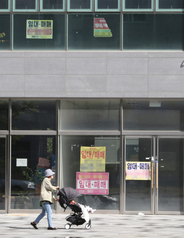 텅빈 상가 모습. 매일신문DB