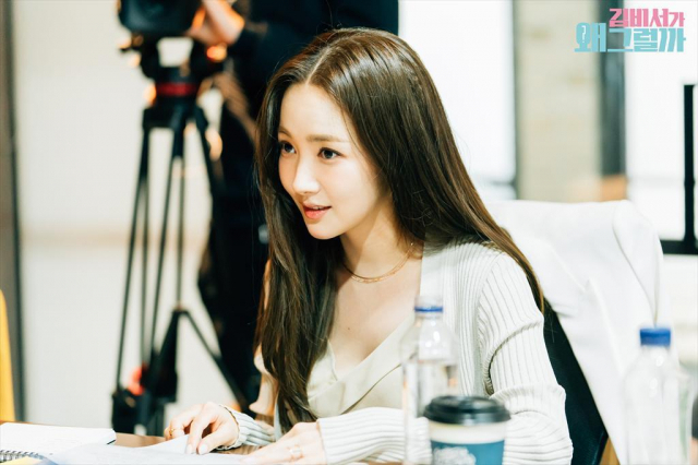 배우 박민영. tvN 