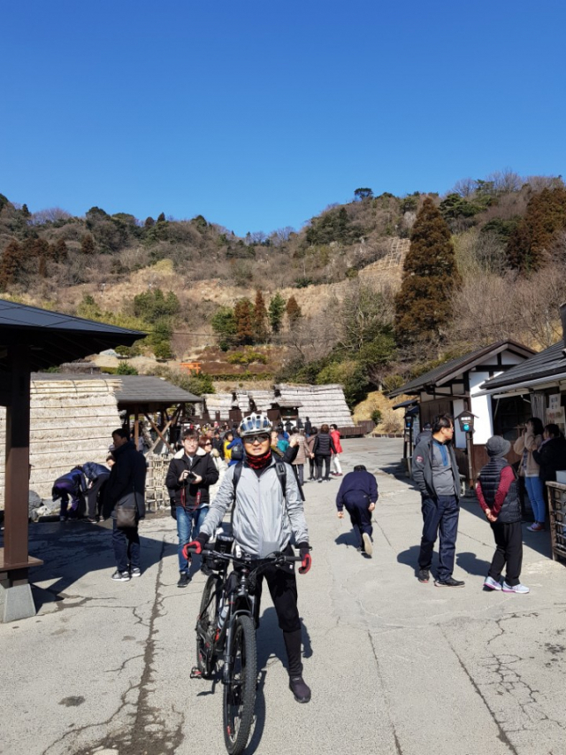 벳부와 유후인사이에 있는 드넓은 초원이 뉴질랜드에 온 듯한 착각을 준다.