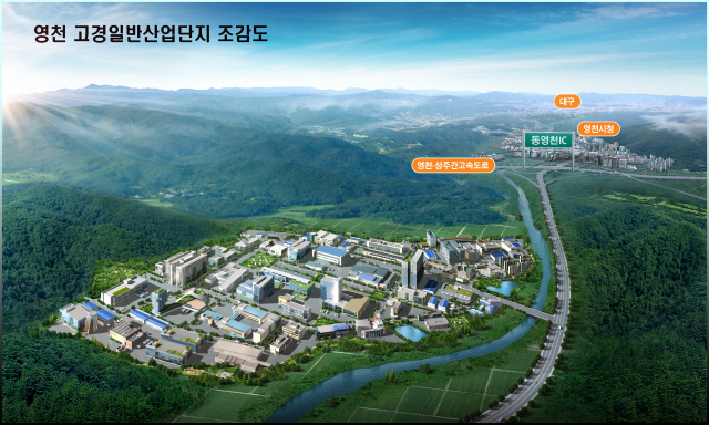 영천고경일반산업단지 조감도. 영천시 제공