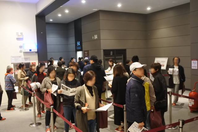힐스테이트 펜타힐즈 견본주택 내부 모습. 현대건설 제공