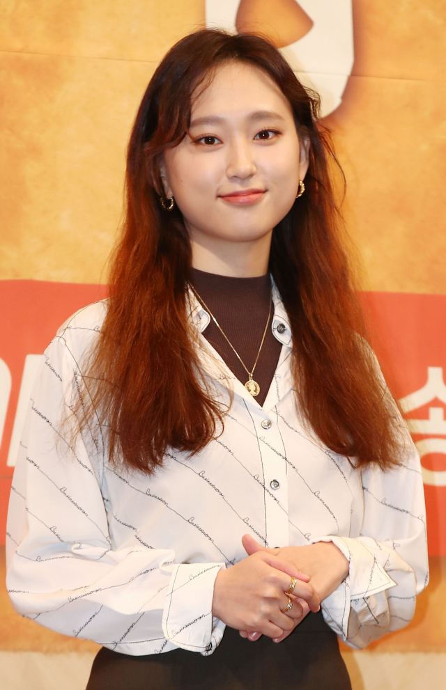 배우 류혜영이 1일 오후 서울 강남구 임피리얼팰리스 호텔에서 열린 올리브 채널 드라마 