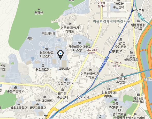 장현수 병역 특례 복무 기록 조작 현장은 모교 경희고등학교. 서울 동대문구 이문동 위치. 네이버 지도