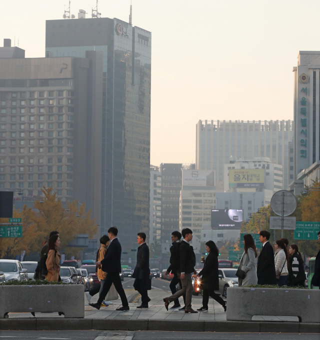 전국 곳곳에 미세먼지 농도가 