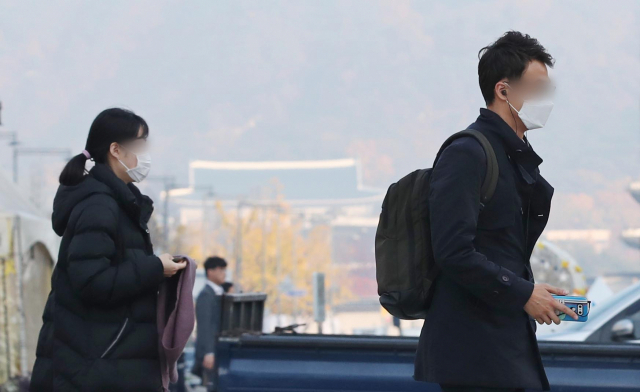 전국 곳곳에 미세먼지 농도가 