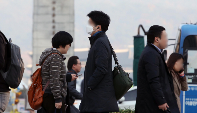 전국 곳곳에 미세먼지 농도가 