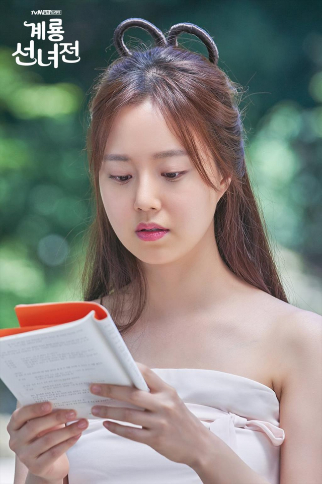 [화보] 계룡선녀전 문채원 미모로 열일…선녀 나오는 한국 드라마 역사 전환점? tvN