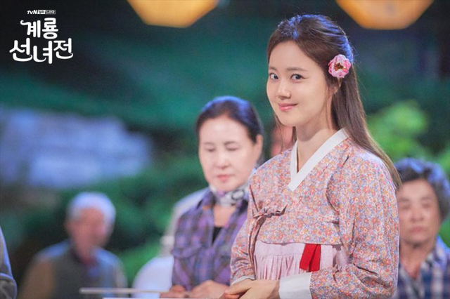 [화보] 계룡선녀전 문채원 미모로 열일…선녀 나오는 한국 드라마 역사 전환점? tvN