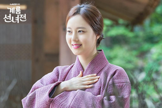 [화보] 계룡선녀전 문채원 미모로 열일…선녀 나오는 한국 드라마 역사 전환점? tvN