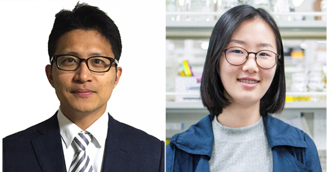 제10기 포스코사이언스펠로에 선정된 DGIST 뇌·인지과학전공 서진수 교수(왼쪽), 뇌·인지과학전공 황현정 박사과정 학생. DGIST 제공