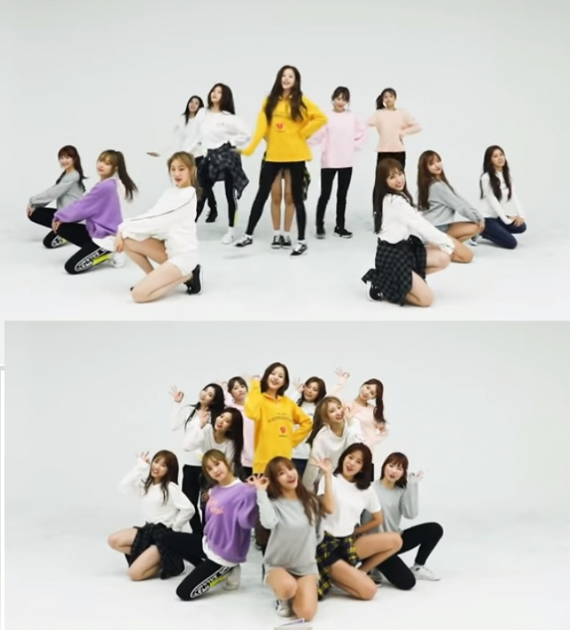 사진 = 아이즈원(IZ*ONE) 유튜브 채널 영상 캡처