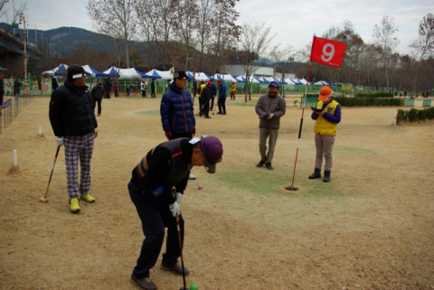 대구시 생활체육 동호인 리그 왕중왕전이 10, 11일 열린다. 사진은 파크골프 구·군 리그 경기 모습. 대구시체육회 제공