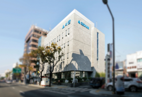 ㈜서한이 개발한 지하 콘크리트구조물 누수보수공법이 국토교통부 건설신기술에 선정돼 8년간 보호받게 됐다. 서한 본사 전경. 매일신문DB.
