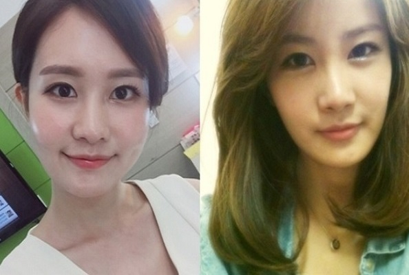 사진. 김수지 아나운서, 개그우먼 김지민 sns