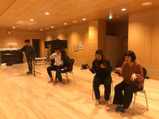 대구문화재단이 지원하는 스타트업 사업에 뽑힌 예비 에술가들의 연극＆무용 공연 연습 모습. 대구문화재단 제공