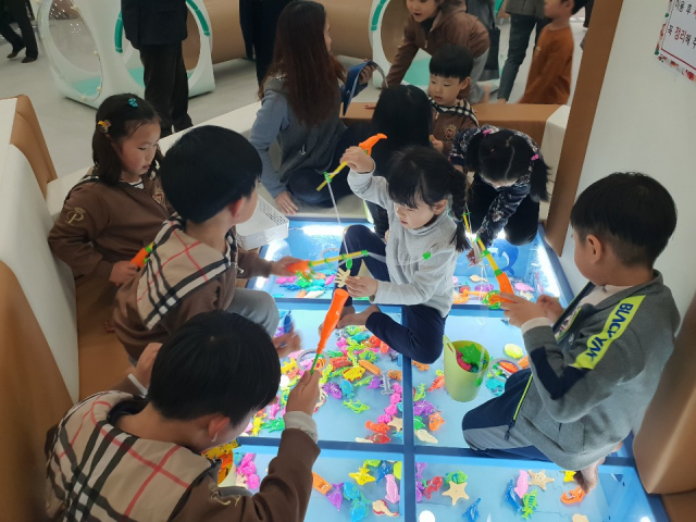 포항에 처음 문을 연 공공키즈카페. 포항시 제공.