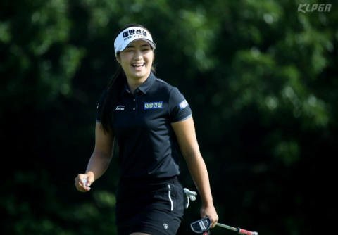 미국여자프로골프(LPGA)투어 진출을 선언한 이정은. 연합뉴스