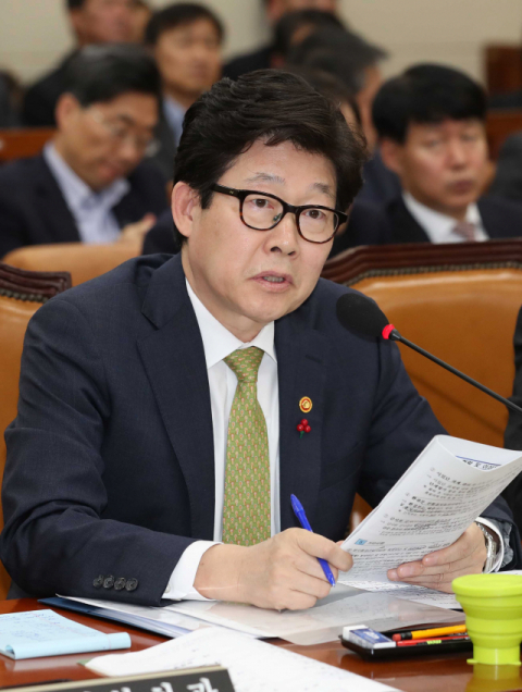 조명래 환경부 장관. 연합뉴스