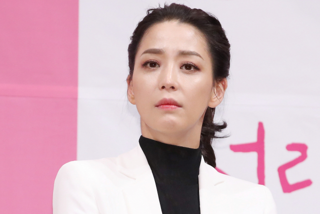 배우 한고은이 31일 오후 서울 강남구 임피리얼 팰리스 서울 호텔에서 열린 MBN 새 수목드라마