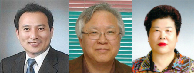곽현근, 김영민, 조순란(사진 왼쪽부터) 씨.