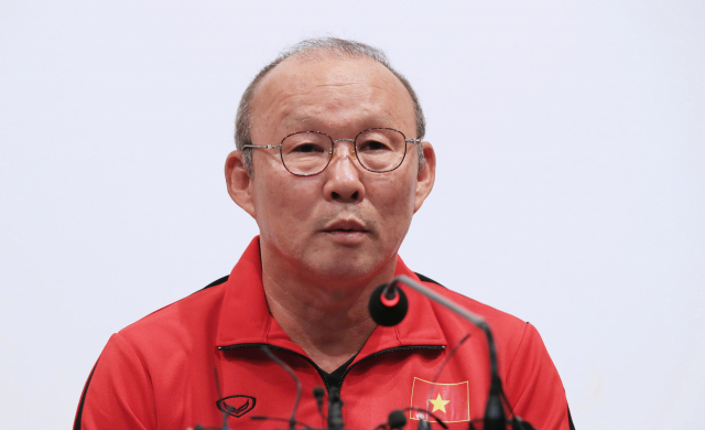베트남 축구대표팀의 박항서 감독. 연합뉴스