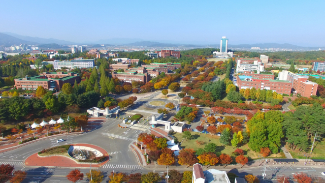 자연 환경과 잘 어우러진 대구대 경산캠퍼스는 전국 최고의 아름다운 캠퍼스로 손꼽힌다.