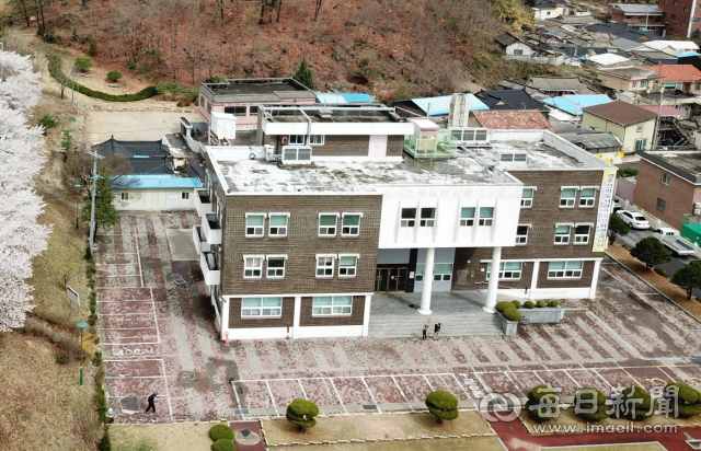 영주시 영주1동에 자리한 옛 경상북도도립공공도서관 전경