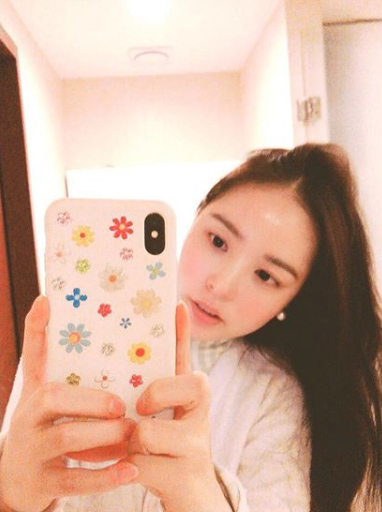 민효린. 민효린 sns 캡처