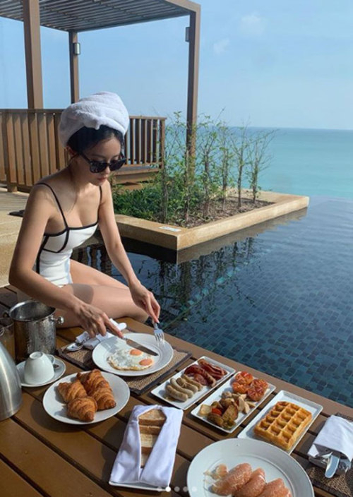 효민. 효민 sns 캡처