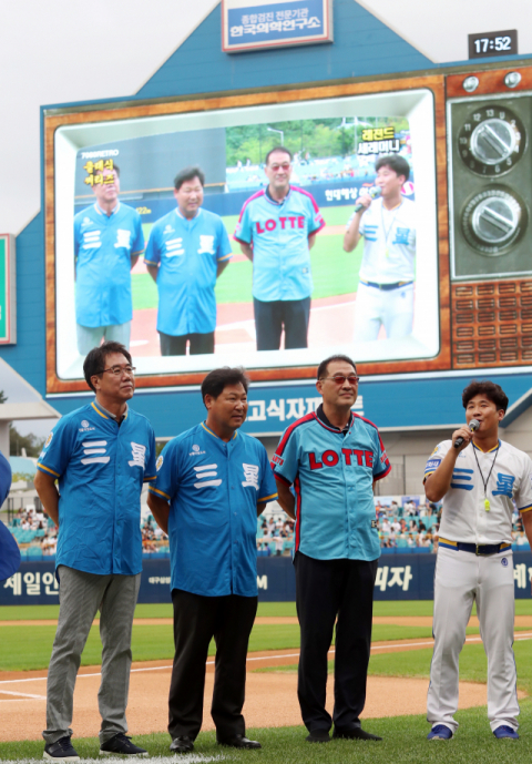 지난해 8월 12일 대구삼성라이온즈파크에서 삼성 라이온즈와 롯데 자이언츠의 