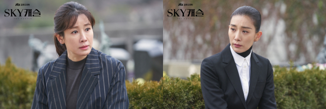이수임(이태란) VS 김주영(김서형), 스카이 캐슬 유현미 작가 오너캐(페르소나)는 누구?. JTBC